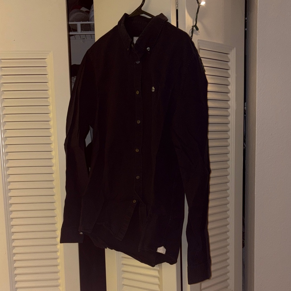 Lacoste Men's Black Shirt Jacket